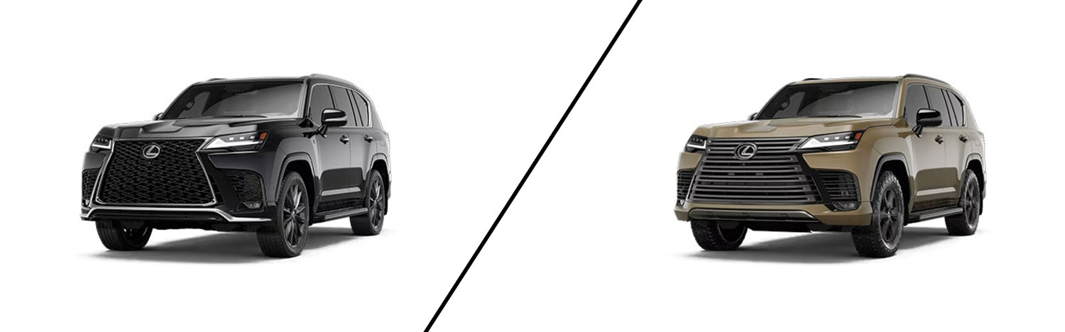 2026 Lexus LX Hybrid F Sport Handling vs Overtrail
